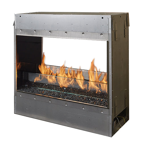 40" See Thru Linear Fireplace - Hot Shot Ignition - 24V