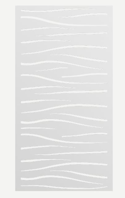High Tides Standard Screen - White