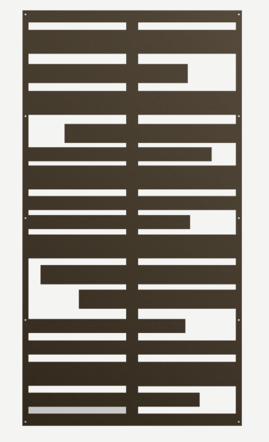Planks Stnadard Screen - Bronze