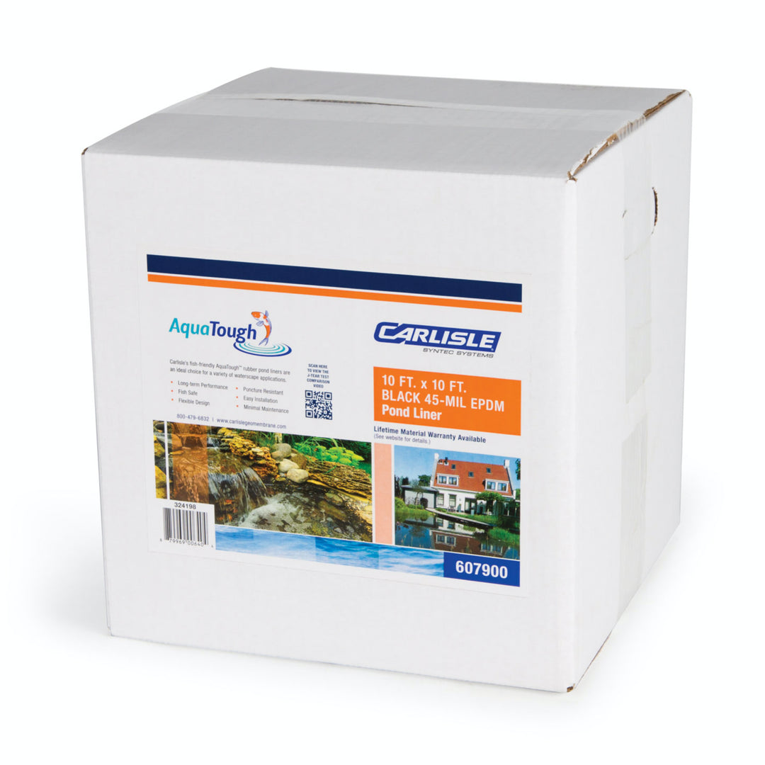 15' x 15' Boxed EPDM Liner