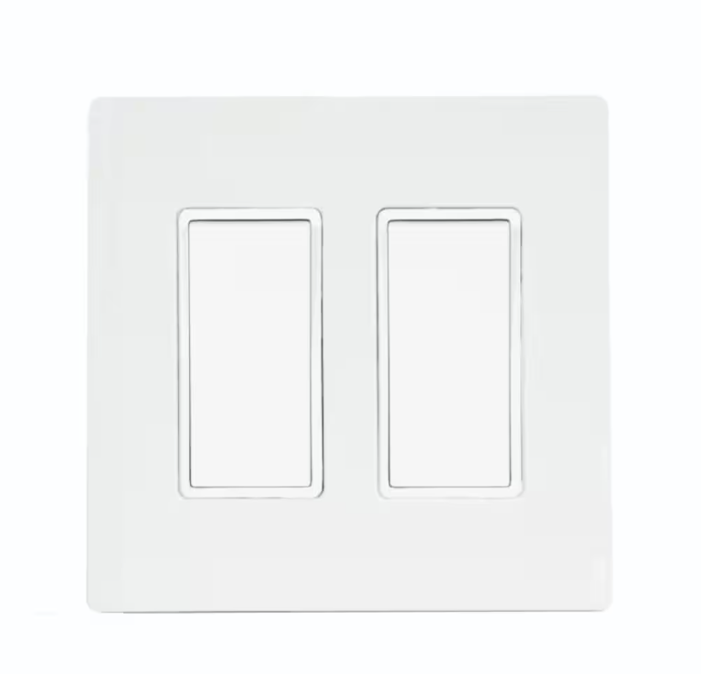 2 SINGLE, ON/OFF SWITCH, WHITE