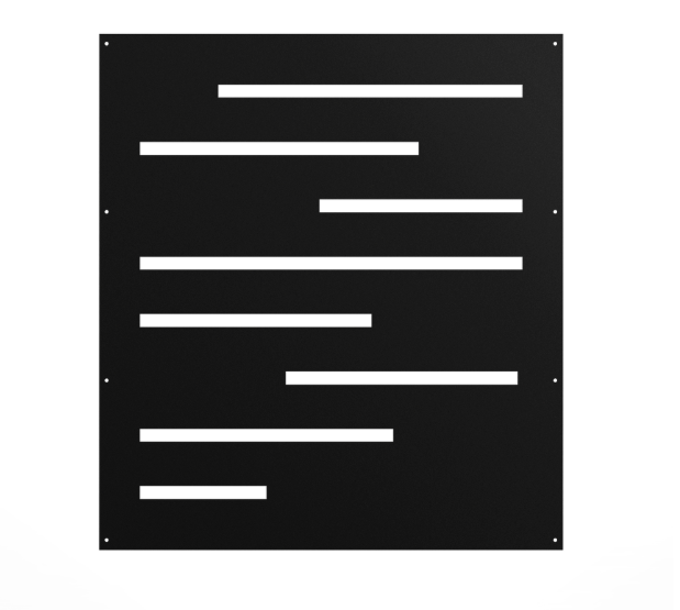 Blurred Lines Shorty Screen - Black