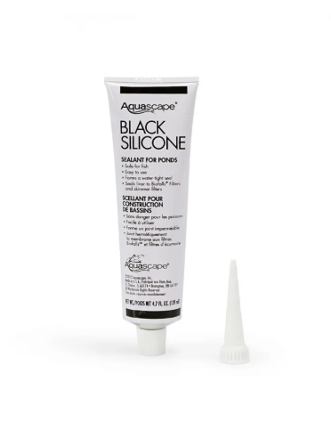 SILICONE SEALANT TUBE-BLACK - 10.1 OZ / 316 ML