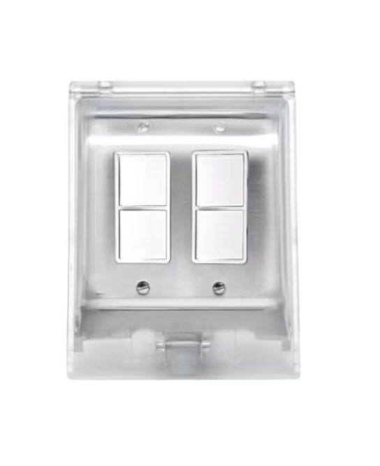 DUAL DUPLEX,WEATHERPROOF,SS