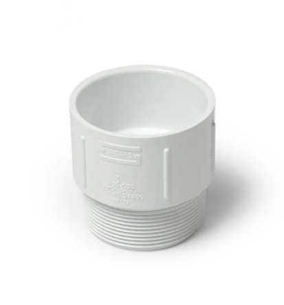PVC MALE ADAPTER 3" MPT X 3" SLIP