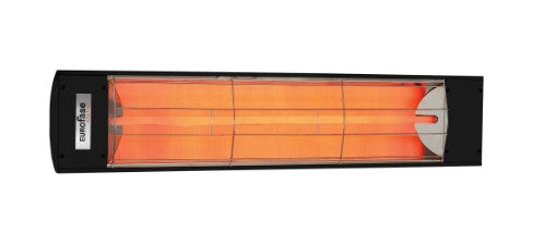 208V 2000W ELECTRIC HEATER,BLK