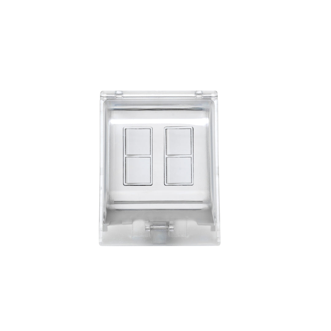 DUAL, OUTDOOR STACKED, WHITE