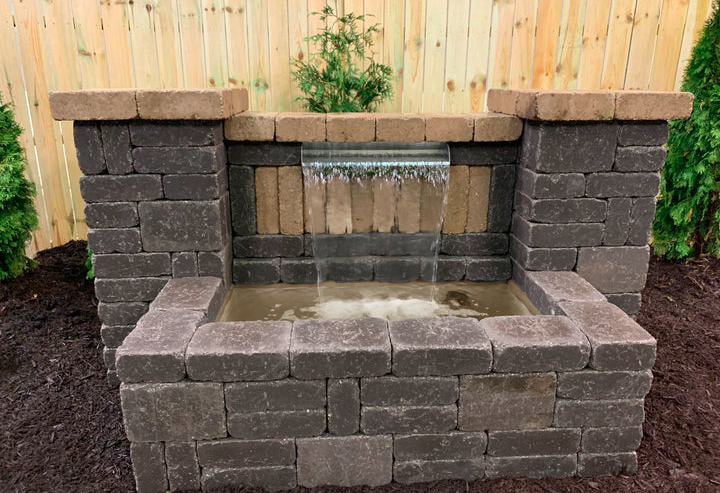 24” STAINLESS STEEL SPILLWAY PROJECT BUNDLE – TAN FLEX LINER