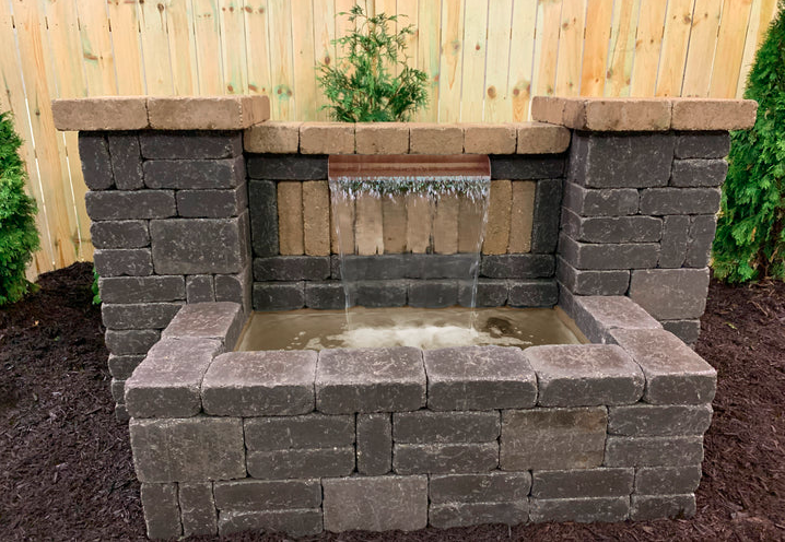 24” COPPER FINISH SPILLWAY PROJECT BUNDLE – TAN FLEX LINER