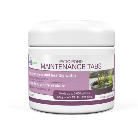 PATIO POND MAINTENANCE TABS - 36-TABS