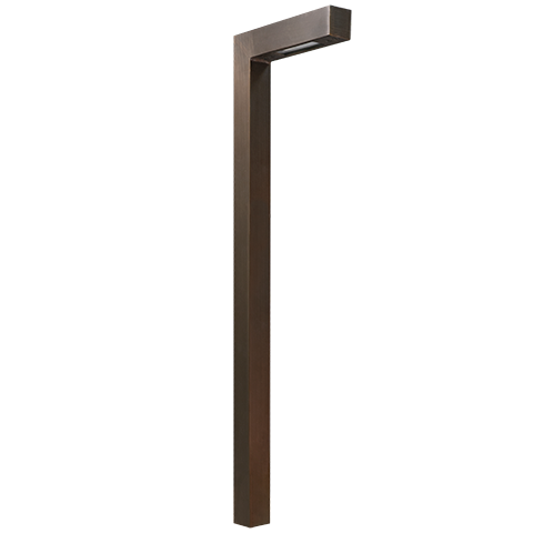 Enclave Brass Path Light-Bi-Pin T3 Inlcuded