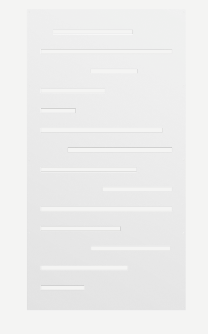 Blurred Lines Standard Screen - White