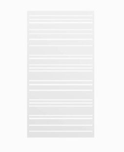Next Line Standard Screen - White
