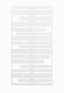 Planks Standard Screen - White