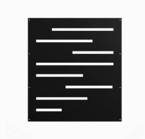 Blurred Lines Shorty Screen - Black